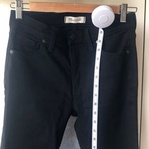 Madewell High Rise Black Skinny Jeans TALL